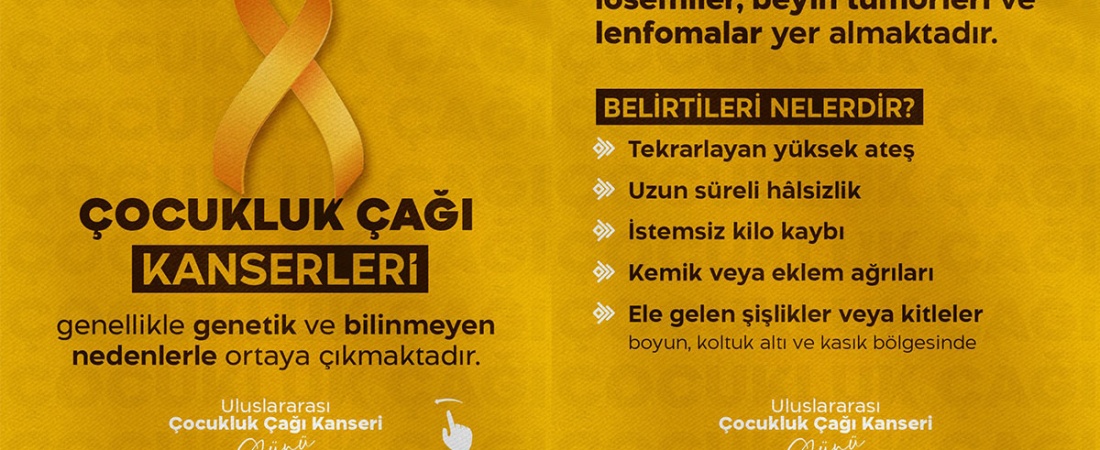 Uluslararası Çocukluk Çağı Kanserleri Günü 